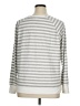 Jane and Delancey Stripes Silver Pullover Sweater Size XL - photo 2