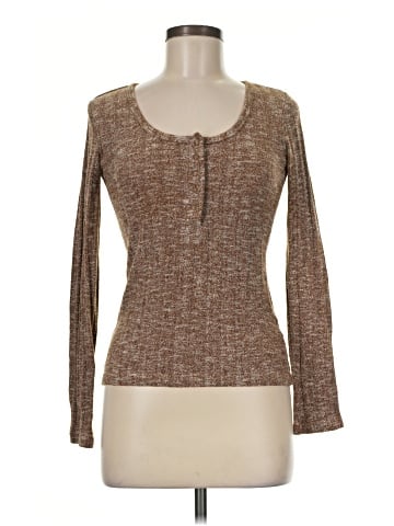 Wet Seal Long Sleeve Henley (view 1)