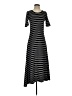 Gap Stripes Black Casual Dress Size XS (tall) - photo 1