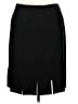 Grace Elements Solid Black Formal Skirt Size 14 - photo 2