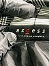 Axcess Argyle Gray Trenchcoat Size M - photo 6