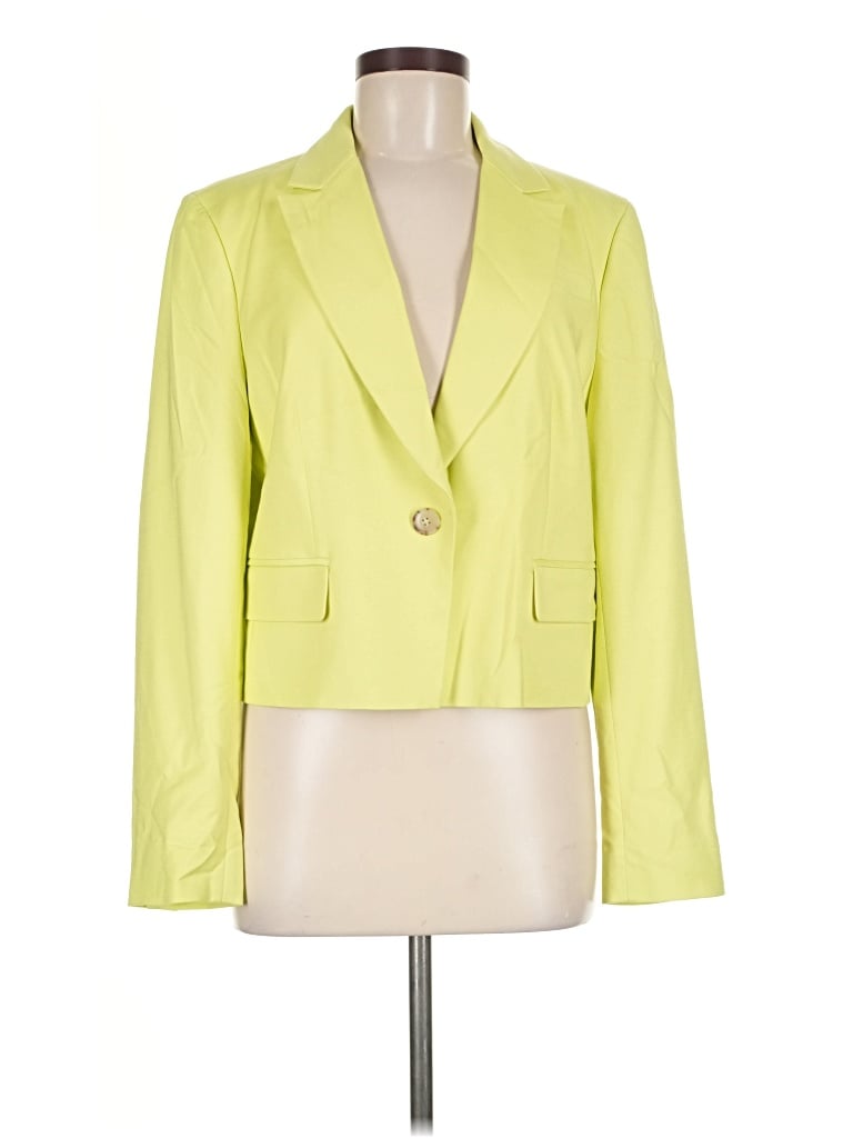 Pre-owned J.crew Collection Blazer Jacket In Yellow