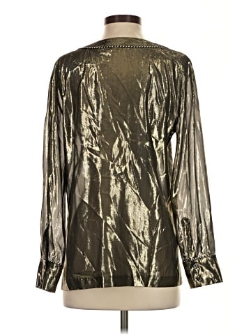 J.Crew Long Sleeve Silk Top (view 2)
