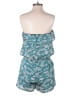 Collective Concepts 100% Polyester Tropical Teal Romper Size S - photo 2