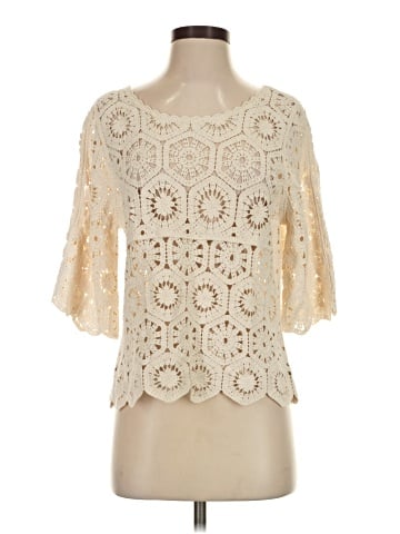 Ultra Pink Short Sleeve Blouse (view 1)