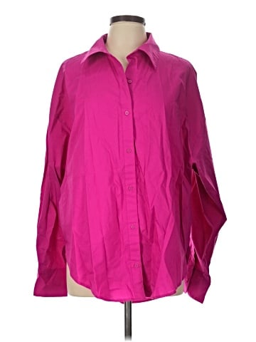 Express Long Sleeve Button-Down Shirt (view 1)