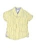 Baby Gap Stripes Yellow Short Sleeve Button-Down Shirt Size 12-18 mo - photo 1