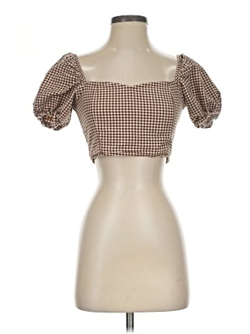 Motel Short Sleeve Blouse (view 1)