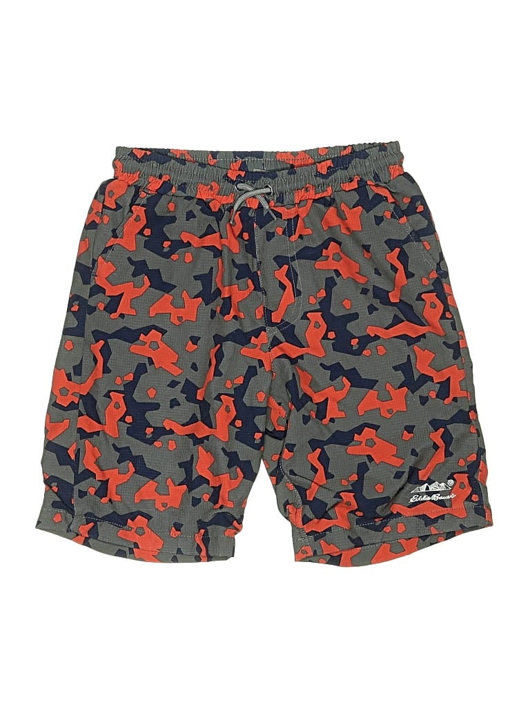 Pre-owned Eddie Bauer Kids' Athletic Shorts In Orange