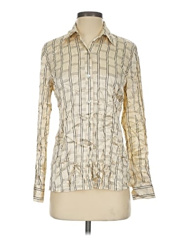 7th Avenue Design Studio New York & Company Long Sleeve Silk Top (view 1)