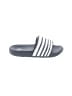 Wonder Nation Stripes Gray Sandals Size 7 - 8 Kids - photo 1