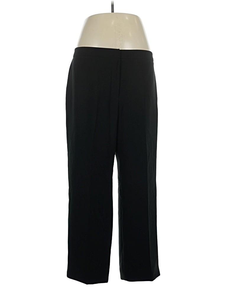 Pre-owned Le Suit Dress Pants In Black