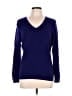 Charter Club Blue Pullover Sweater Size L - photo 1