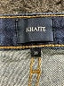 Khaite Chevron-herringbone Blue Jeans Size 28 waist - photo 9