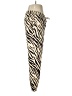 Express 100% Polyester Animal Print Ivory Casual Pants Size M - photo 4