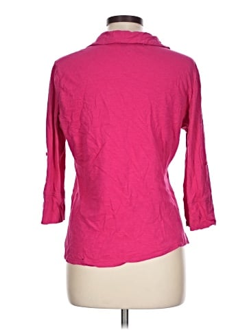 French Laundry 3/4 Sleeve Button-Down Shirt (view 2)