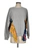 Free People Paisley Gray Sweatshirt Size XS - photo 1