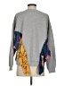 Free People Paisley Gray Sweatshirt Size XS - photo 2