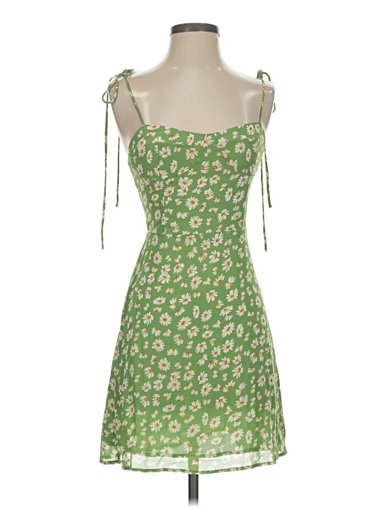 Pre-owned Reborn Cocktail Dress In Green