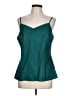 JCPenney 100% Polyester Teal Green Sleeveless Blouse Size L - photo 1