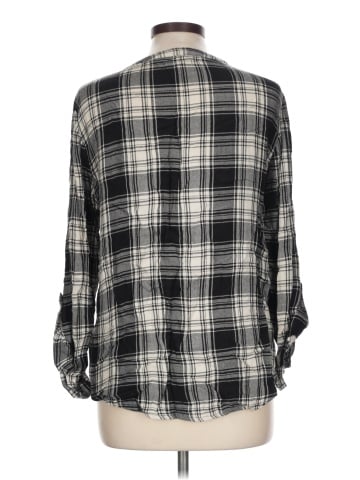CALVIN KLEIN JEANS Long Sleeve Blouse (view 2)