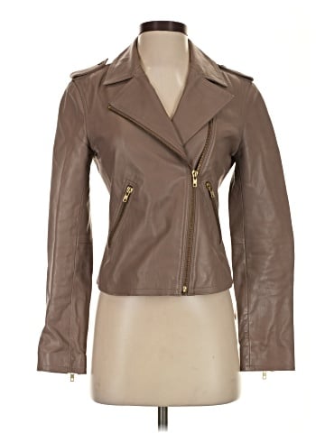Reiss Leather Jacket (view 1)