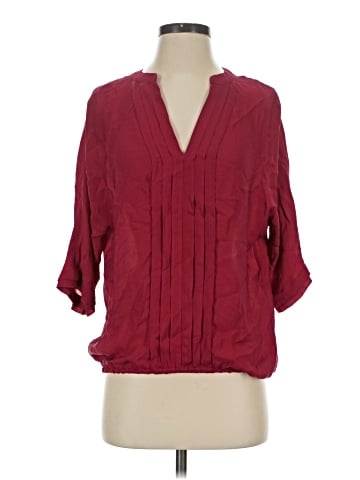 Joie 3/4 Sleeve Silk Top (view 1)