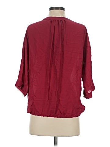 Joie 3/4 Sleeve Silk Top (view 2)