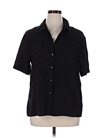 Michele Michelle Short Sleeve Blouse (view 1)