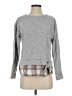 IZOD Plaid Gray Pullover Sweater Size S - photo 1