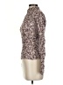 Bebe White Burgundy Turtleneck Sweater Size XS - photo 5