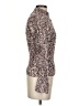 Bebe White Burgundy Turtleneck Sweater Size XS - photo 4