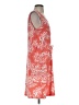 Basic Editions Print Orange Casual Dress Size S - photo 4