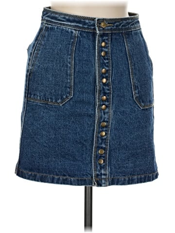 Revive Denim Skirt (view 1)