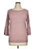 Karissa & Me 100% Cotton Pink Pullover Sweater Size XL - photo 1