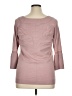 Karissa & Me 100% Cotton Pink Pullover Sweater Size XL - photo 2