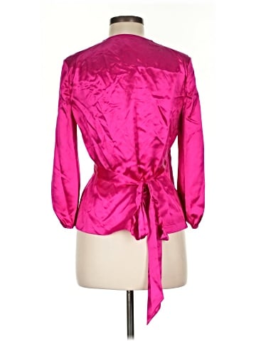 Diane von Furstenberg 3/4 Sleeve Silk Top (view 2)