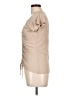 Max Studio Tan Short Sleeve Top Size L - photo 5