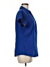 Cato Blue Short Sleeve Blouse Size M - photo 4