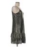 Forever 21 100% Polyester Metallic Silver Cocktail Dress Size M - photo 4