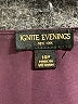 Ignite Evenings 100% Polyester Solid Purple Burgundy Kimono Size 14 (petite) - photo 7