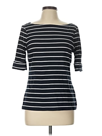 Lauren by Ralph Lauren 3/4 Sleeve T-Shirt (view 1)