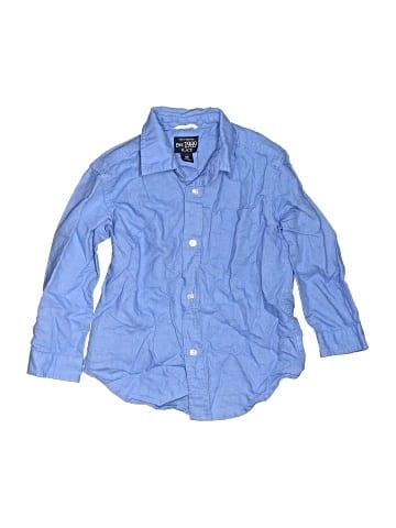 The Children's Place Long Sleeve Button-Down Shirt (view 1)