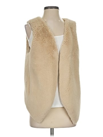 Skies Are Blue Faux Fur Vest (view 1)