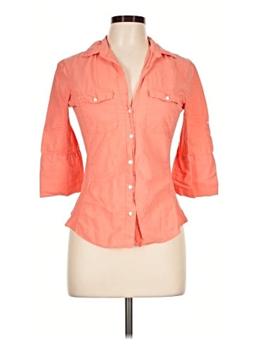 James Perse 3/4 Sleeve Button-Down Shirt (view 1)