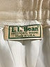 L.L.Bean 100% Acetate Solid Ivory Formal Skirt Size 12 - photo 4