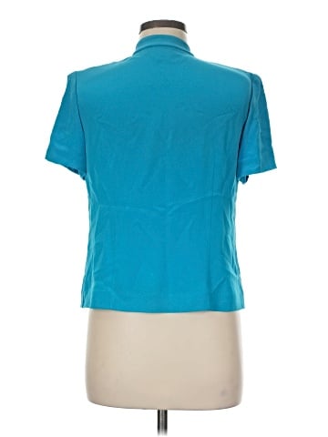 Cynthia Howie for Maggy Boutique Short Sleeve Silk Top (view 2)