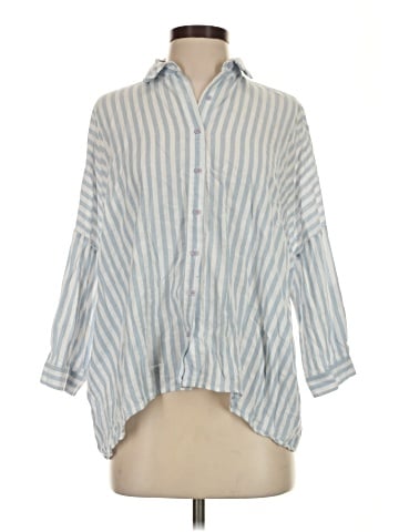 Newbury Kustom 3/4 Sleeve Button-Down Shirt (view 1)