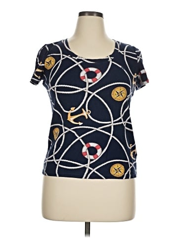 Lauren by Ralph Lauren Short Sleeve T-Shirt (view 1)