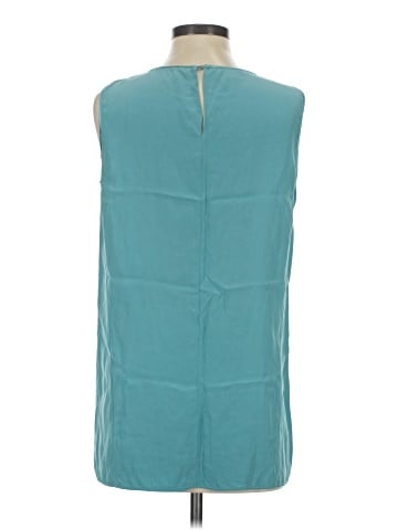 Lafayette 148 New York Sleeveless Silk Top (view 2)